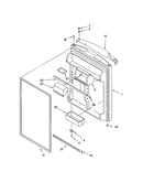 Refrigerator door