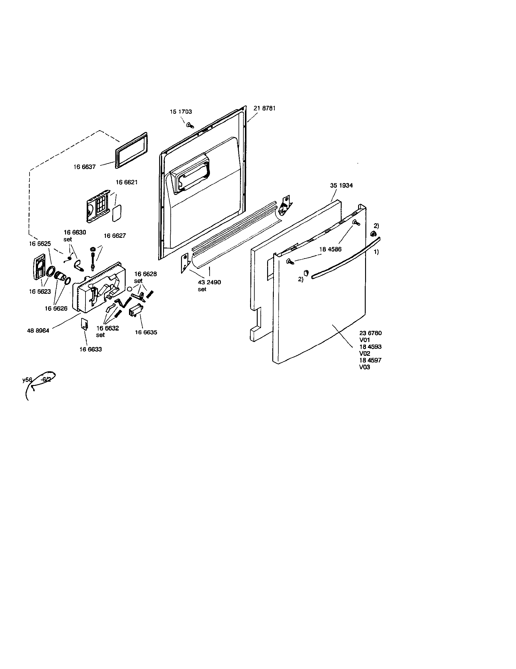 Door assembly