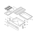 Drawer and broiler