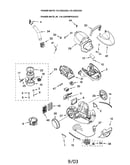 Cover/upper body/motor, fan