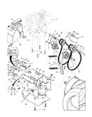 Chassis/engine/pulleys