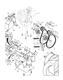 Chassis/engine/pulleys