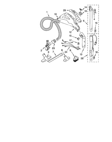 Hose and attachments