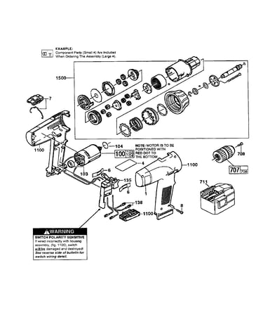 14.4 volt 1/2" power plug driver-drill
