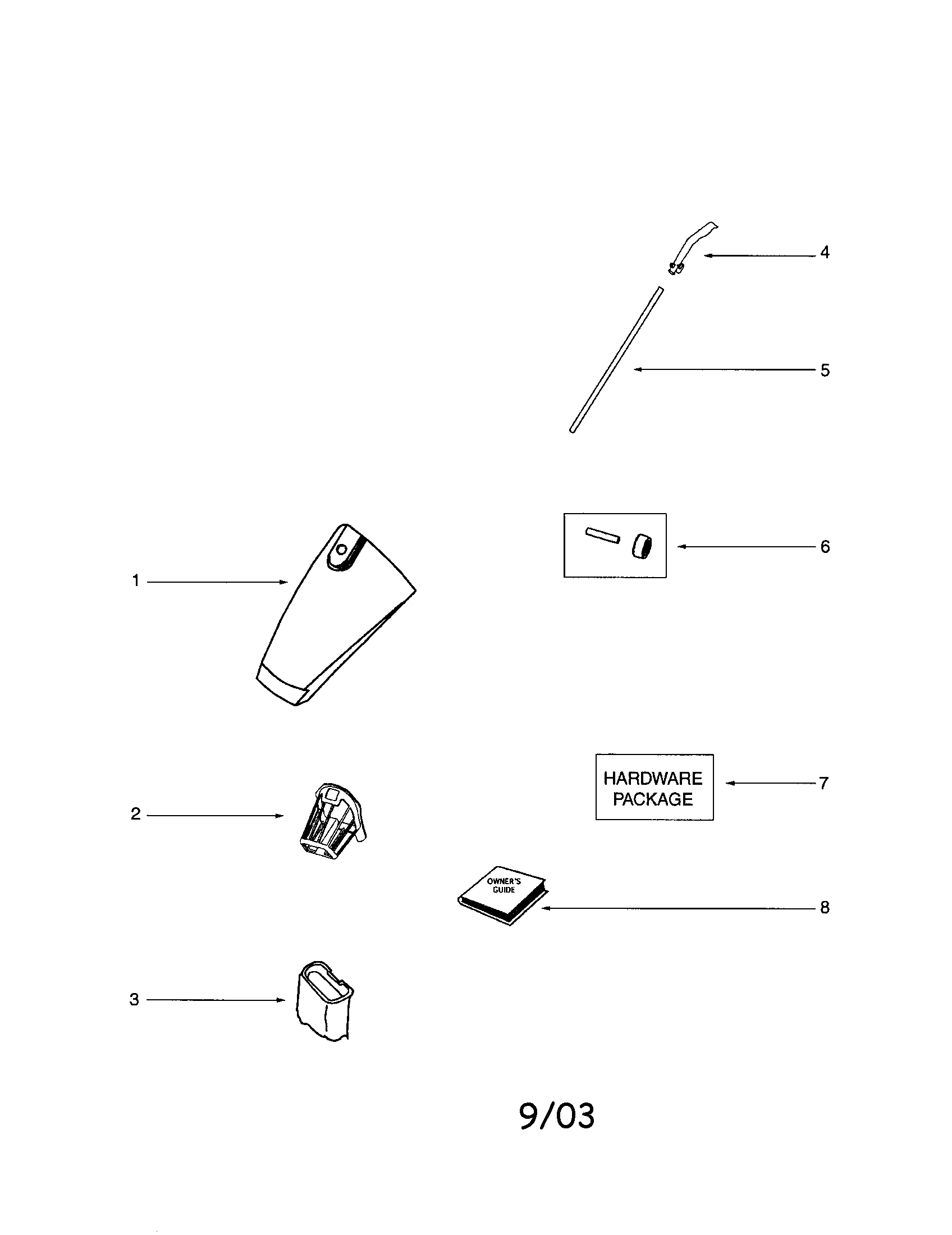 Stick vac assembly
