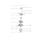 Eureka 1950A motor/motor cover/fan diagram