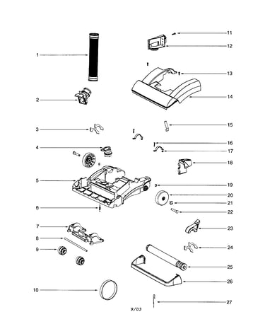 Base/hood/rear axle/wheels