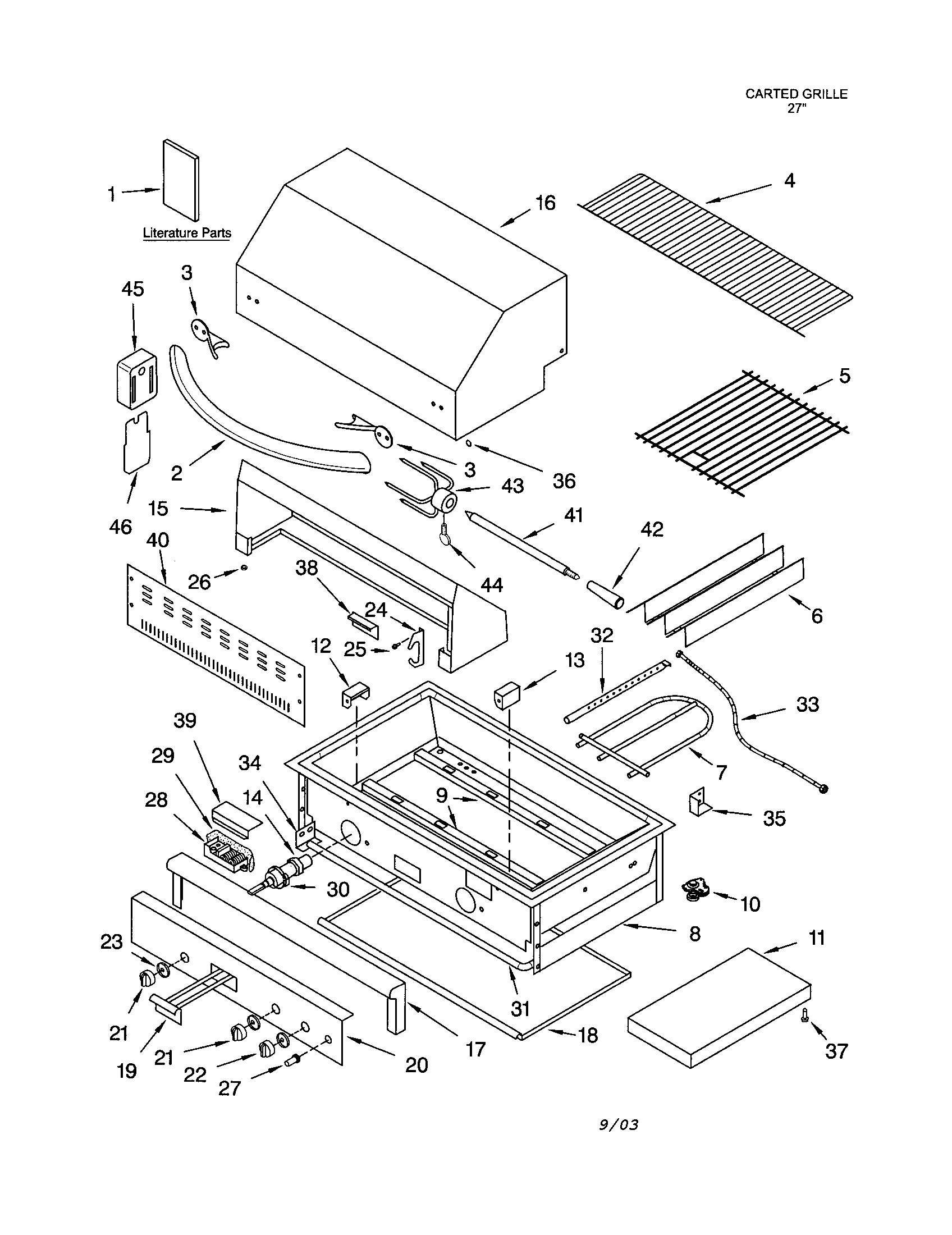 Grille assembly