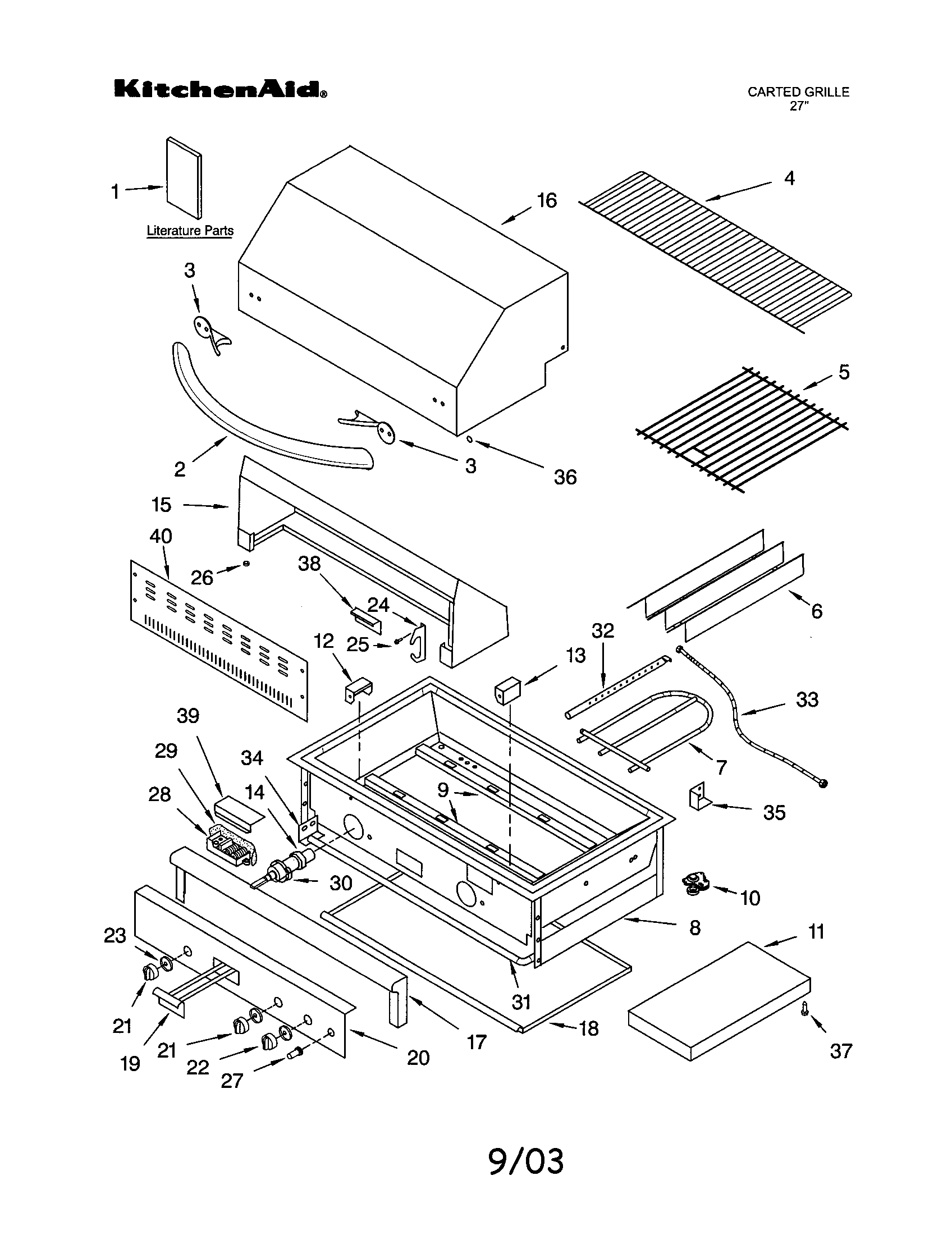 Grille assembly