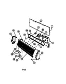 Control panel/cover/impeller