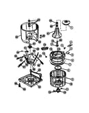 Body/agitator/outer tub
