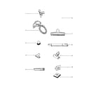 Electrolux EL6989A tool cadde and accessories diagram