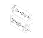 Kenmore 11632912200 agitator motor and gear diagram