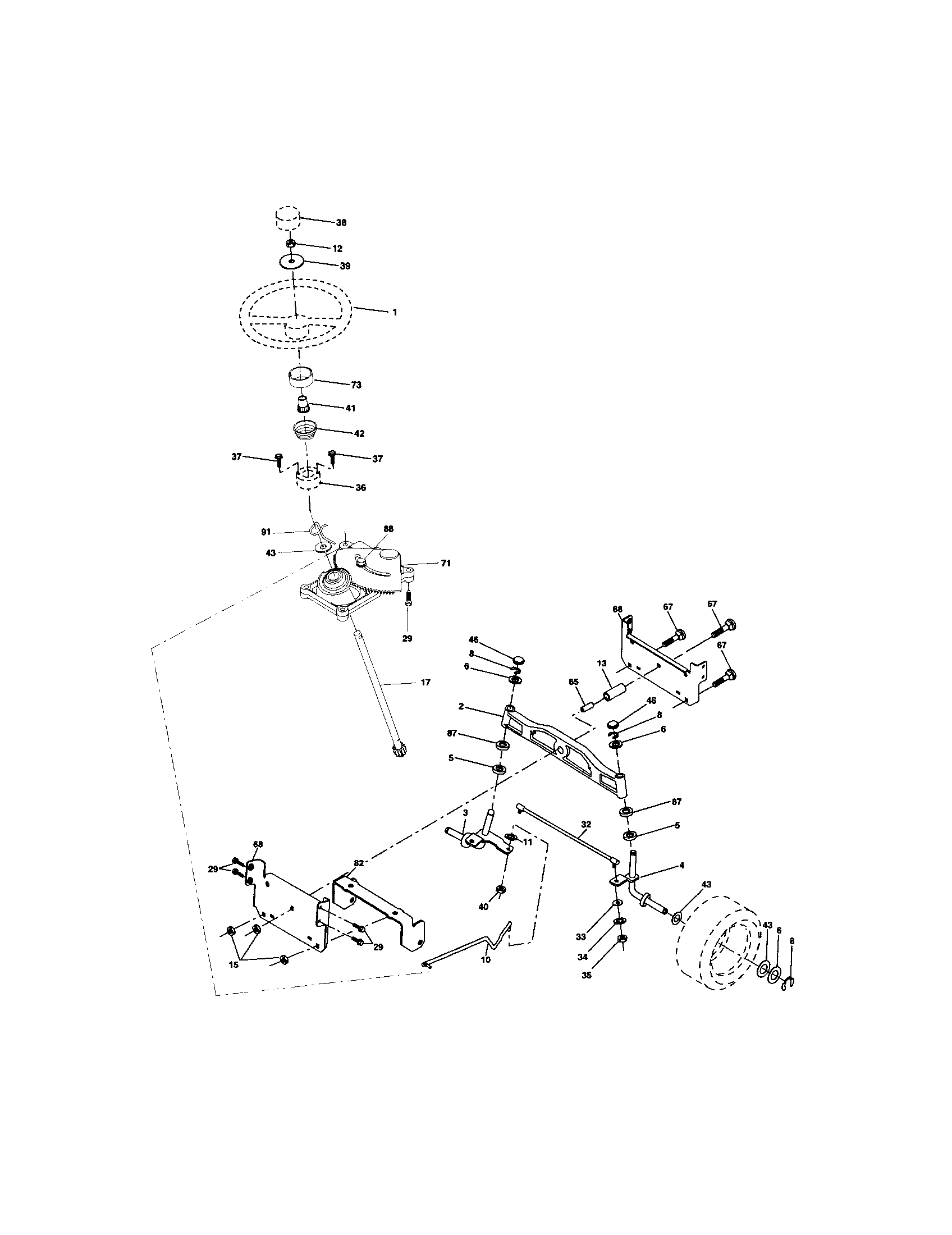 Steering assembly