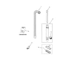 Kenmore 11630612001 hose and attachment diagram