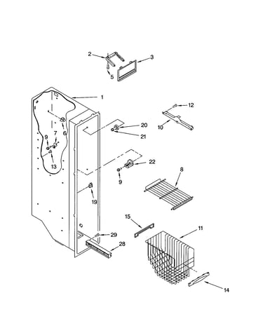 Freezer liner