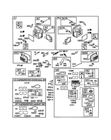 Head-cylinder/carburetor