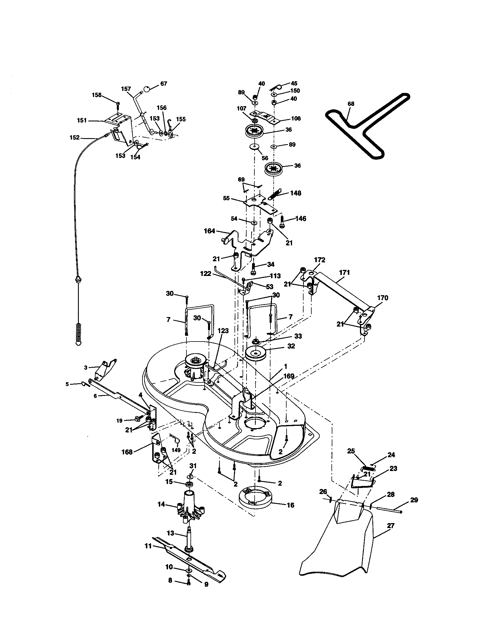 MOWER DECK