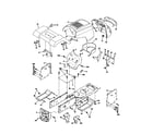 Weed Eater GE1138 (SN1138A) chassis/enclosures diagram
