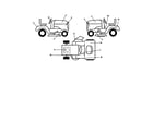 Weed Eater GE1138 (SN1138A) decals diagram