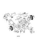 Engine/housing/handle