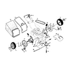 Poulan PR675Y21CHA wheels/tires/bag diagram