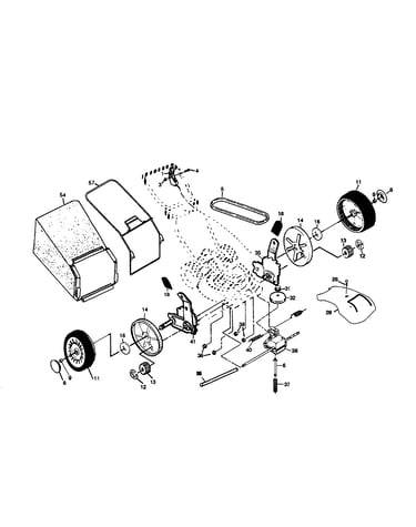 Wheels/tires/bag