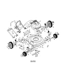 Engine/housing/handle/wheel