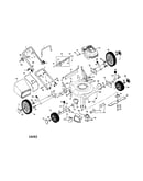 Engine/housing/handle/bag