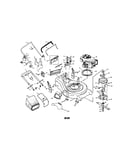Engine/housing/handle/bag