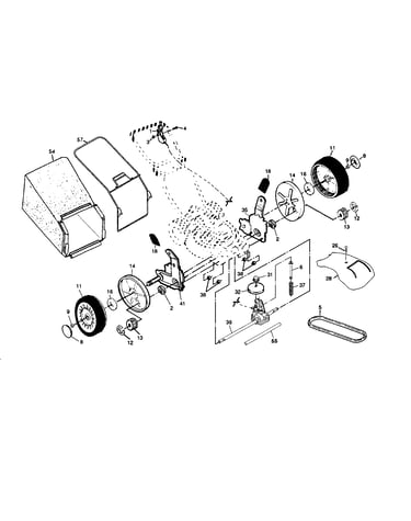 Wheels/tires/bag