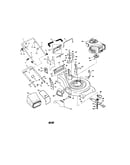 Engine/housing/handle/bag