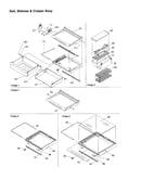 Deli, shelves and crisper