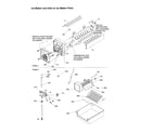 Kenmore 59658635891 icemaker and add on ice maker diagram