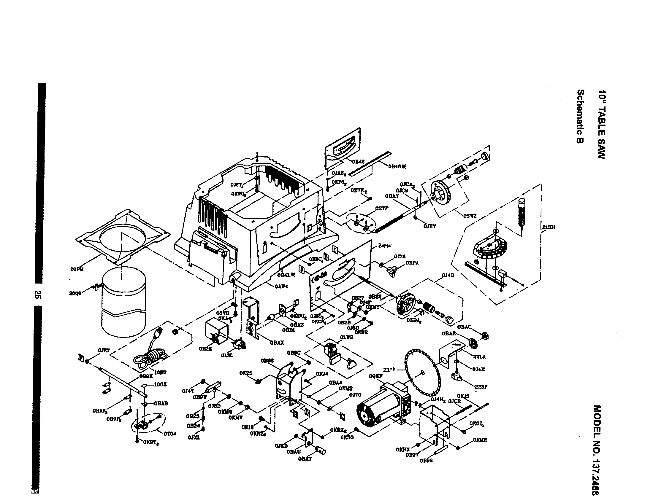 Blade/motor/body shell
