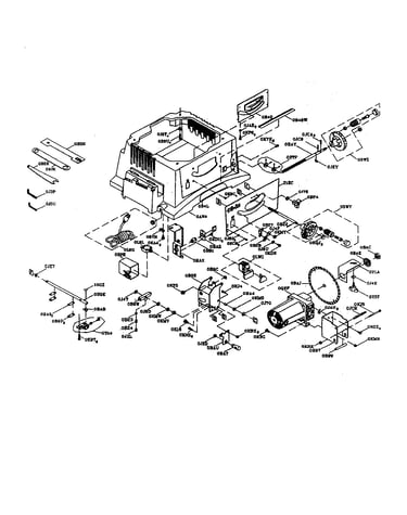 Body shell/motor/blade
