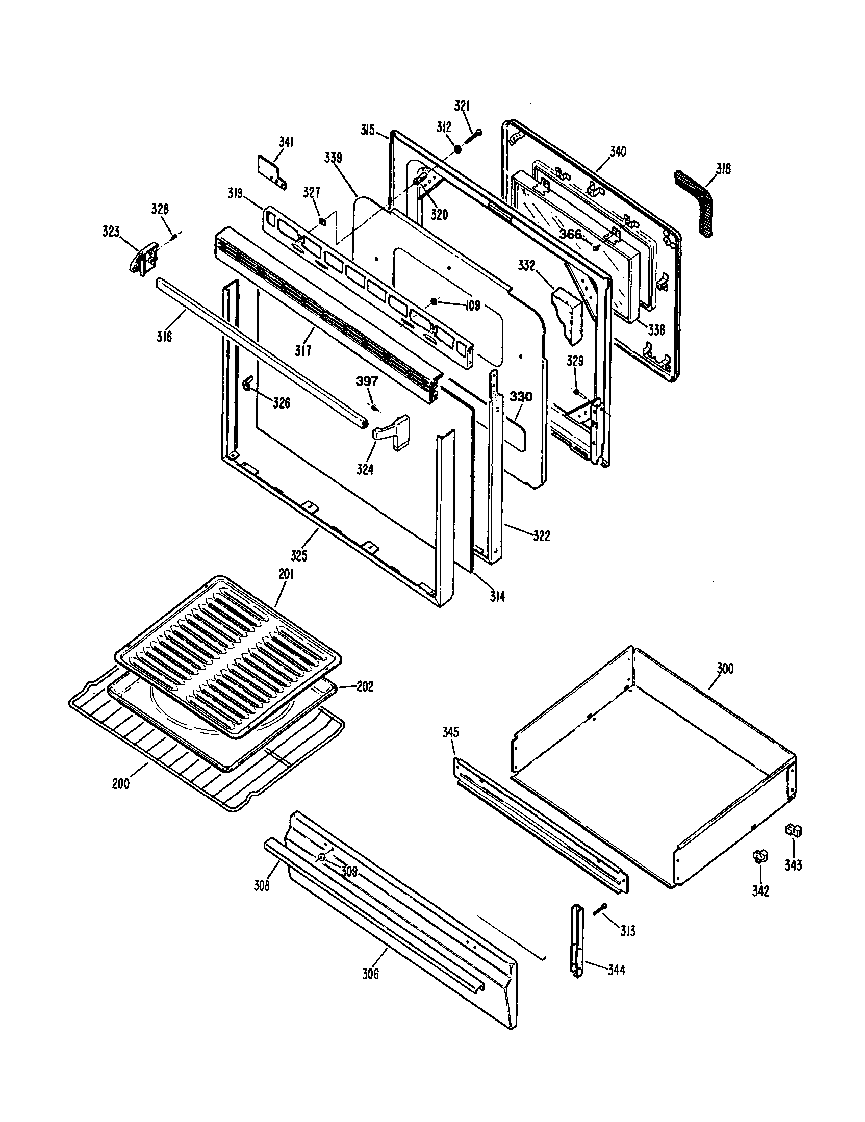 DOOR AND DRAWER