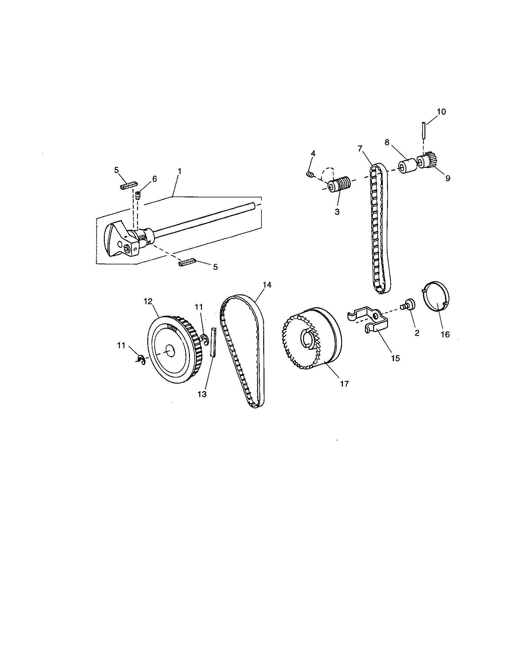 UPPER SHAFT COMPLETE