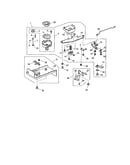 Hook unit/feed shift