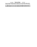 Service note