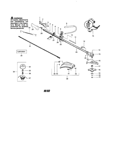 Throttle housing/driveshaft