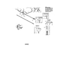Weed Eater BC3100 (RECON) throttle housing/driveshaft diagram