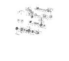Weed Eater BC3100 (RECON) crankcase/cylinder/crankshaft diagram