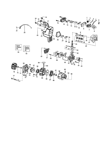 Crankcase/cylinder/crankshaft