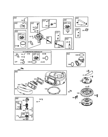 Carburetor/blower