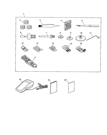 Accessories/foot control