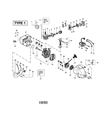 Crankcase/cylinder/crankshaft