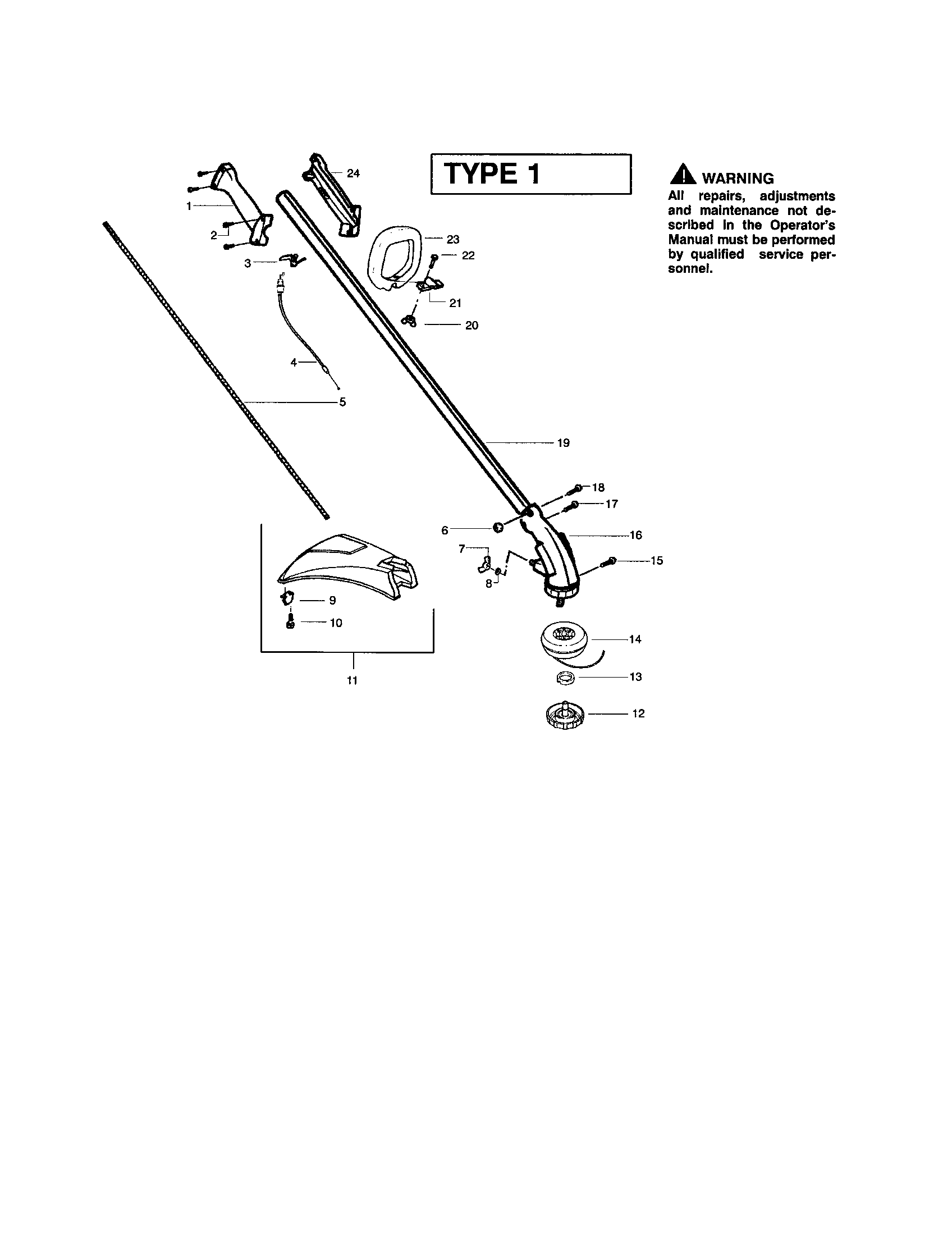 THROTTLE HOUING/DRIVESHAFT