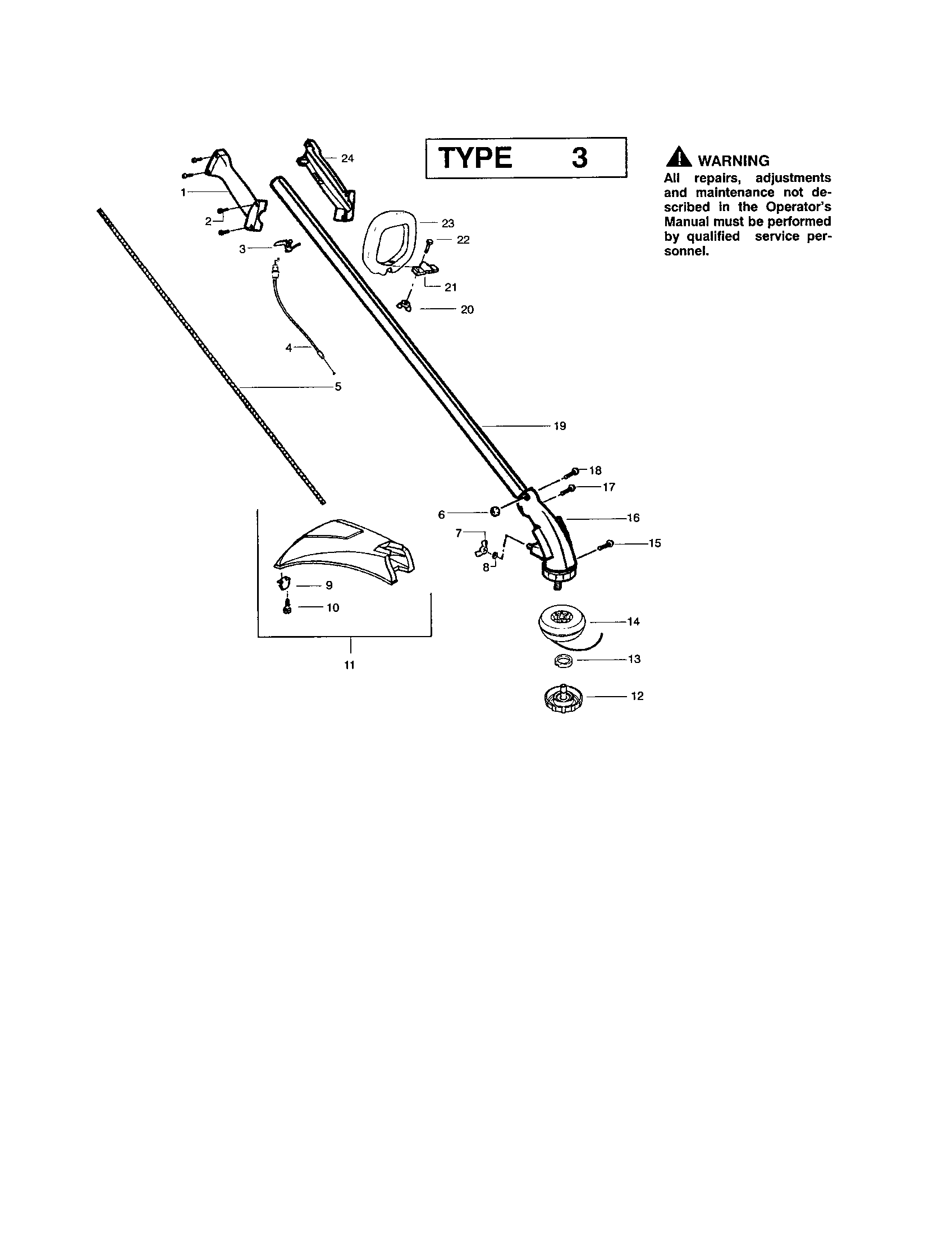 Throttle housing/driveshaft