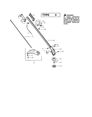 Throttle housing/driveshaft